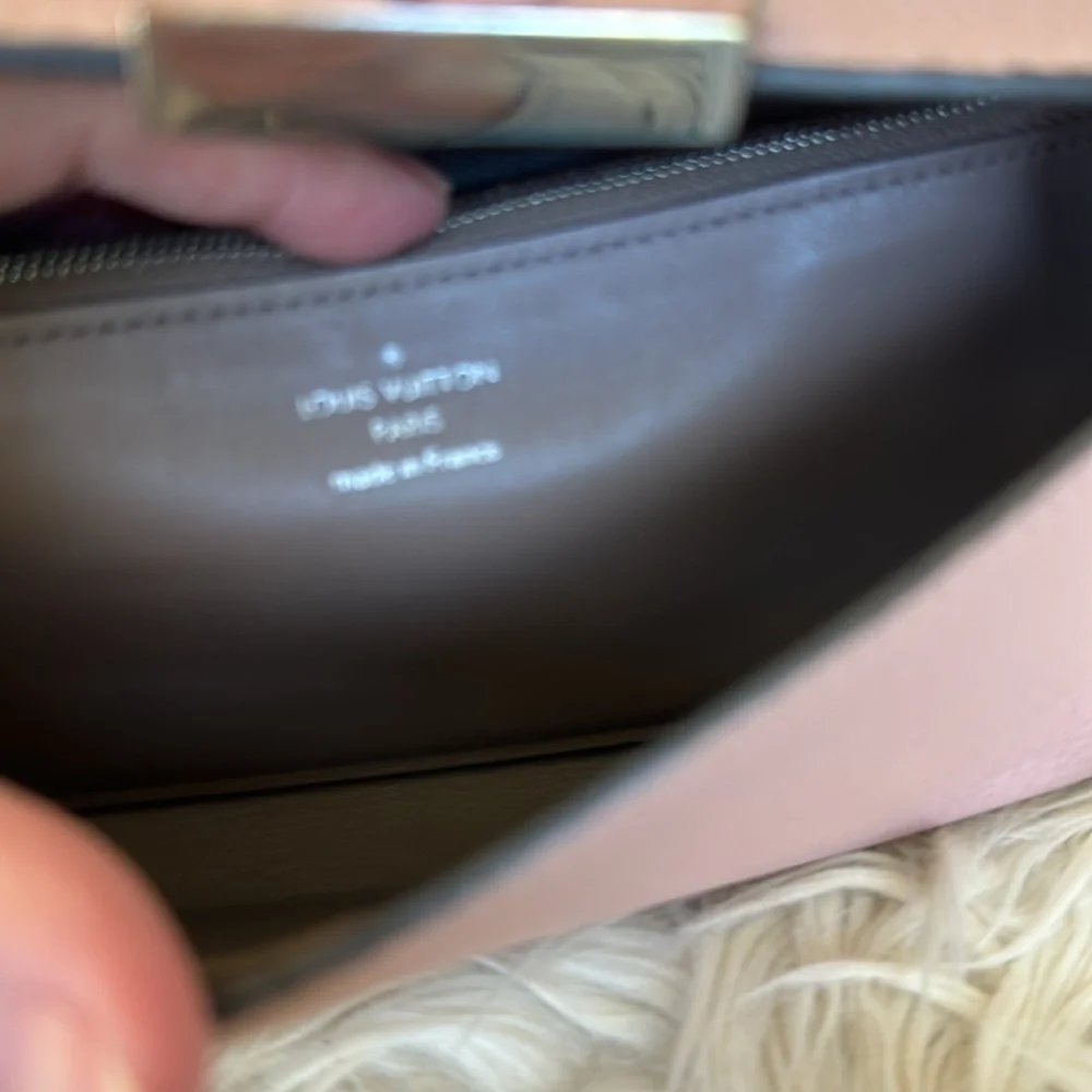 Louis Vuitton Taurillon leather Capucines LV signature wallet